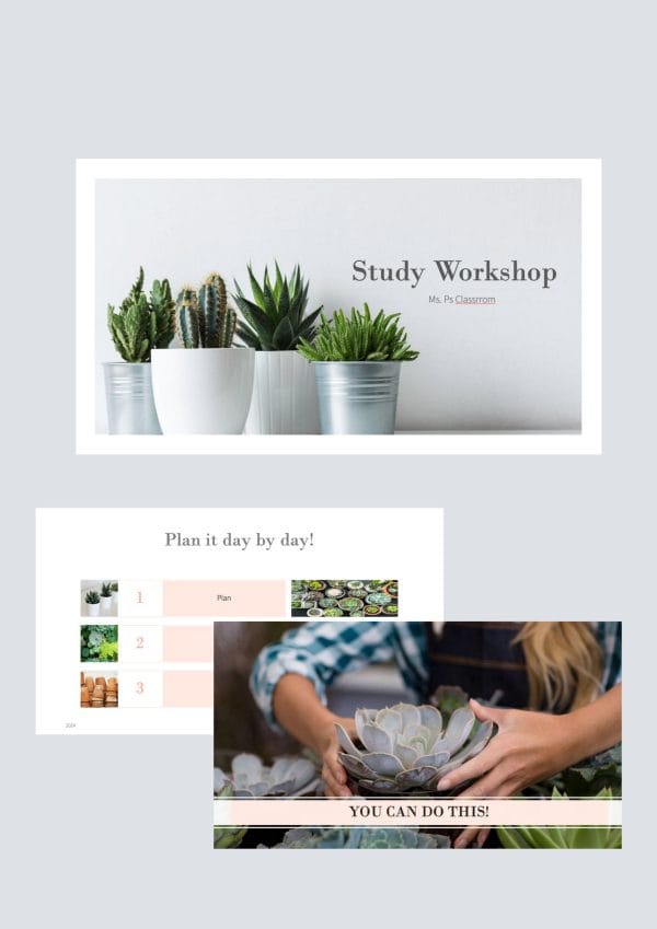Exam Study Workshop: Step-by-Step Guide to Tackle Exam Season (PPTX)