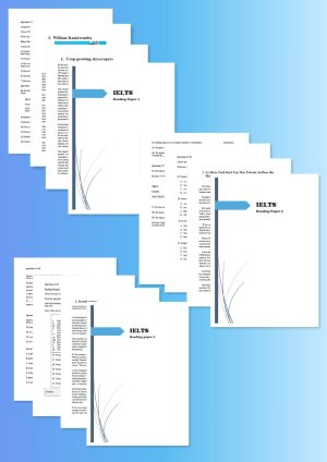 IELTS Reading Booklets Bundle: Volumes 1, 2 & 3 (PDF)